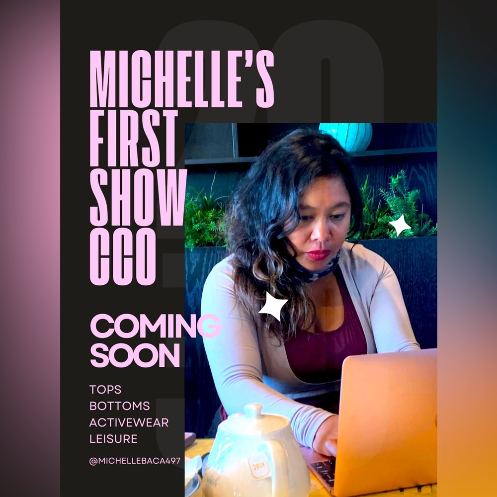 Michelle’s first ever Poshmark live sale!!!